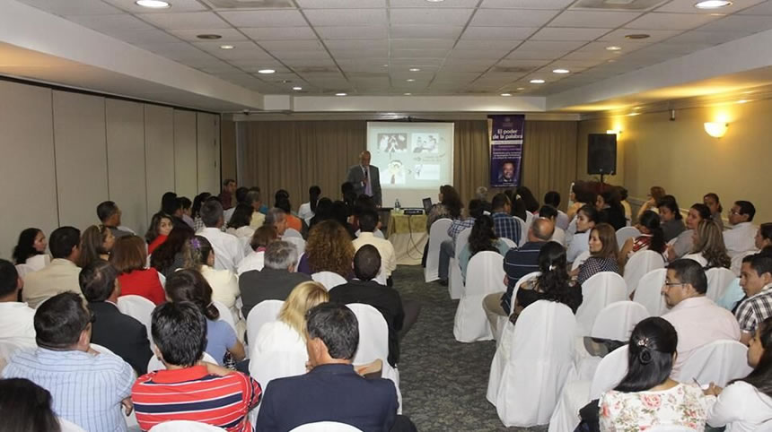 Conferencia el poder de la palabra - Manta, noviembre 2014
